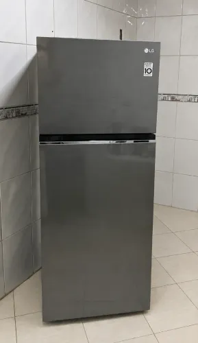 Geladeira LG Frost Free Inverter Inox 220v
