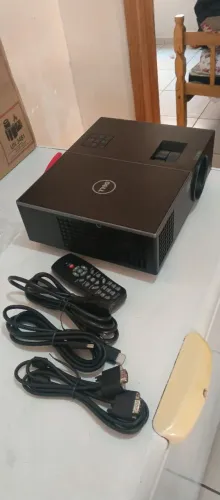 Projetor Dell com controle + cabo HDMI+ bolsa transporte