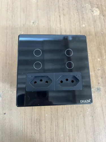 Interruptor Inteligente 4x4 ekaza novo preto