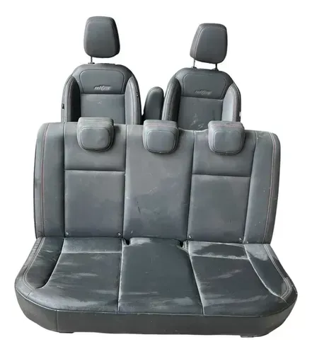 Jogo Banco Completo Fiat Strada Ultra T200 2024 (couro) Preto