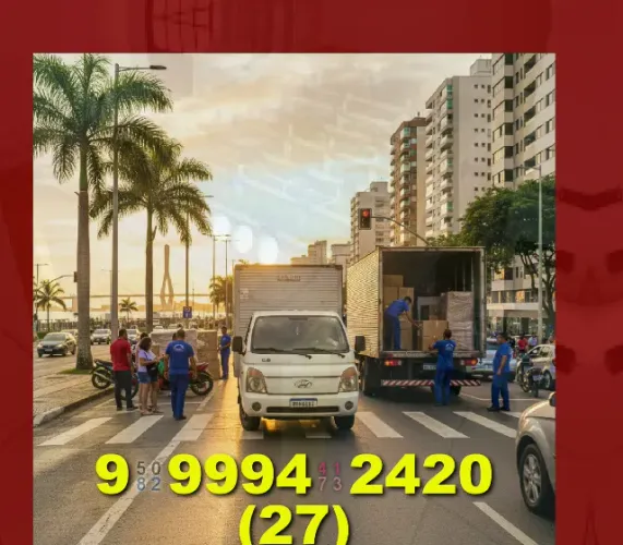 Frete para Jardim Camburi, Praia do Canto e Jardim da Penha! Solicite já!