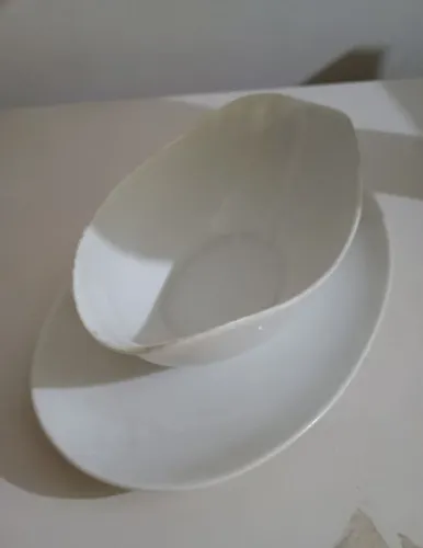 Molheira de porcelana