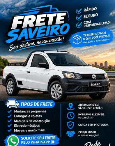 Frete melhor preço chama