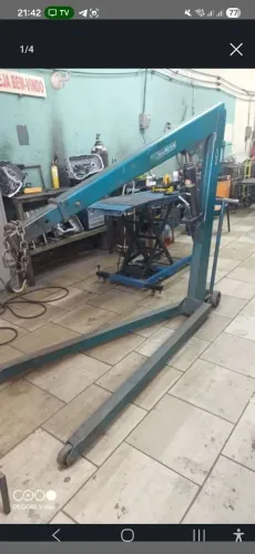 Girafa Hidráulica Marcon para Retirada de Motores - Excelente Estado