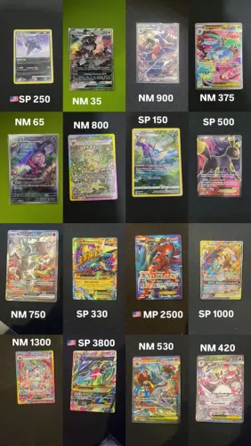 Cartas Pokémon