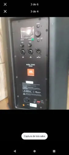 Caixa ativa JBL eon 710