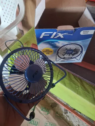 Mini ventilador portátil silencioso e potente USB 