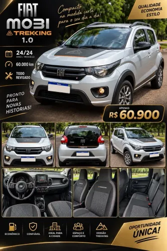 Fiat Mobi Trekking 1.0 Flex 5P 2024