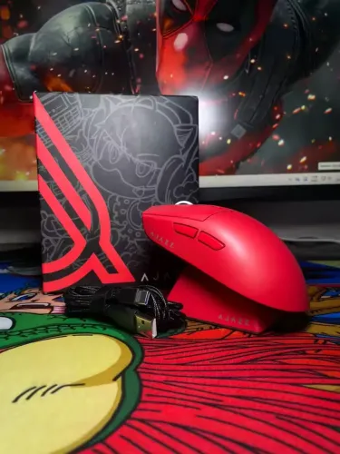 Mouse ajazz aj139 v2 vermelho