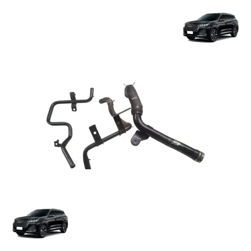 Kit Tubo Cano Dagua Refrigeração Tiggo 7 24 A 26 Original Preto