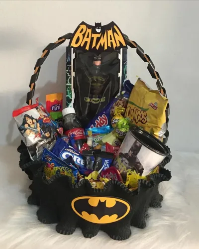 Cesta infantil para presente no dia das crianças