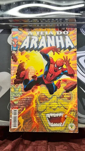 quadrinho homem aranha colecionador N°123 especial abril 50 anos
