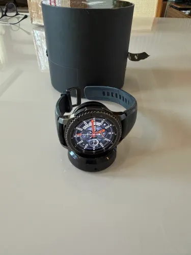 Smartwatch Samsung Gear S3 Frontier Cinza Escuro Sm-r760