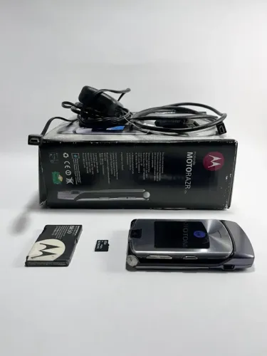 Motorola RAZR V3 Original com Caixa e Acessórios | Para Coleção ou Peças