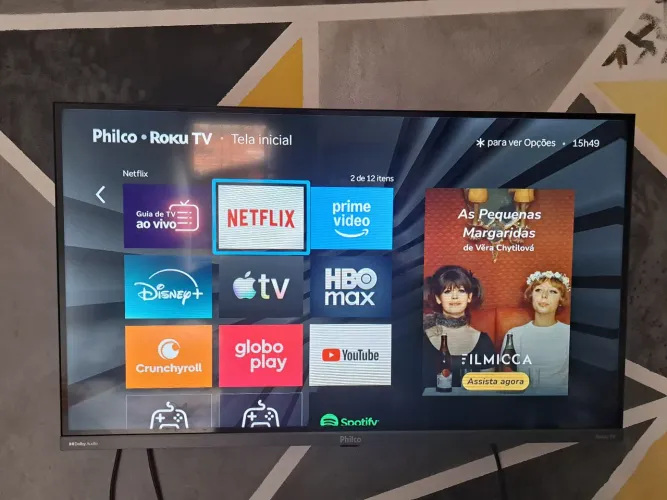 Tv philco sistema roku