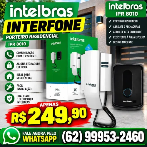 Interfone Intelbras Ipr 8010