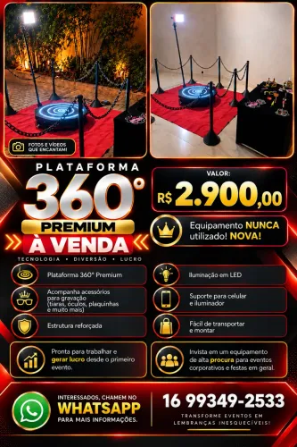 Vende-se Plataforma 360