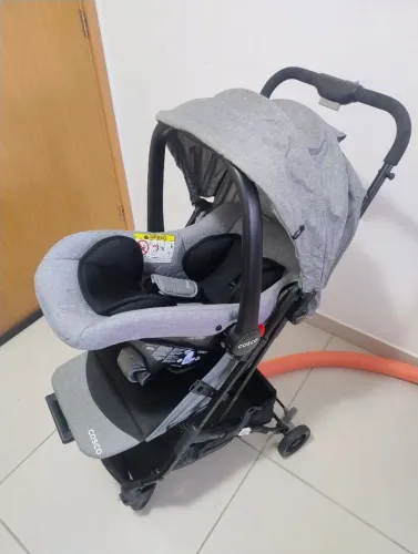 Carrinho mais bebê conforto Cosco (conjunto)