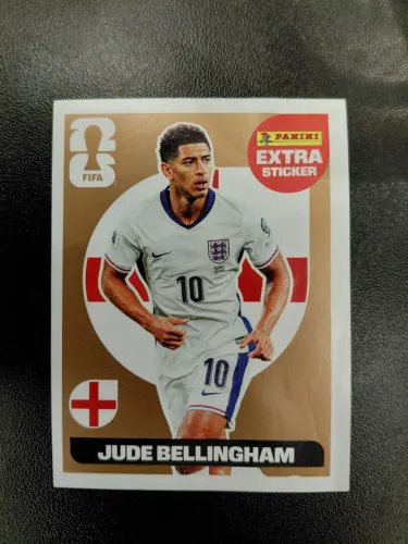 Figurinha Extra Sticker Jude Bellingham Bronze - Copa 2026 - Legend