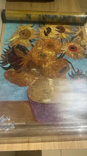 Folder Girassóis da Exposição Van Gogh The Immersive Experience-NYC