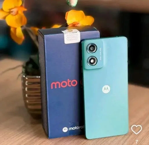 Vendo moto G04s de 256gb  novo completo novo