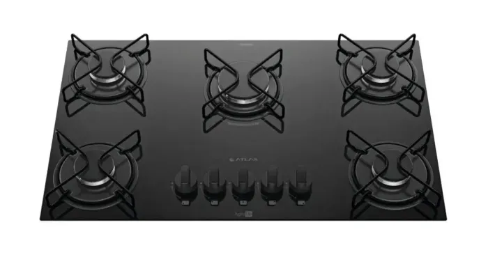 Cooktop 5 Bocas Atlas Agile Up Preto Bivolt (lacrado)
