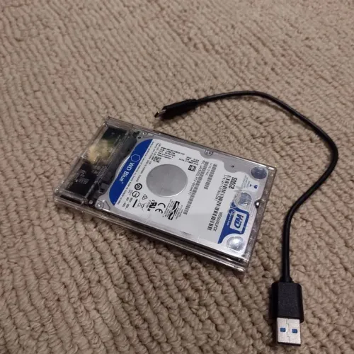 HD externo de 500 gb 100% saudável