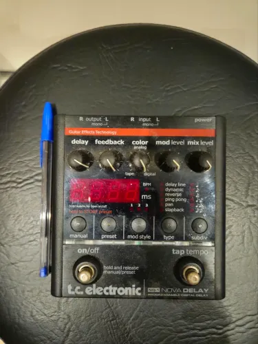 Pedal Tc Electronics Nova Delay