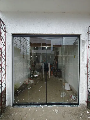 Porta padrão e sob medida de vidro temperado 