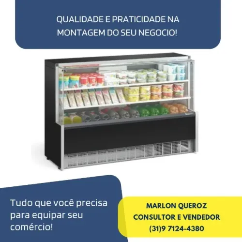Balcão Refrigerado 1,75M Gelopar 2 Placas 220v