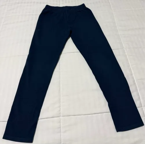 Legging Azul Marinho Kyly - Tam 08 | Ideal para uniforme | R$15