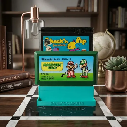 Mario Open Golf e Shackn Pop (Famicom)