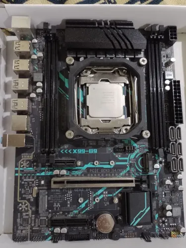 Kit Xeon -processador 2697a V4 + placa mãe+ 8gb ram funcionando perfeitamente testo!