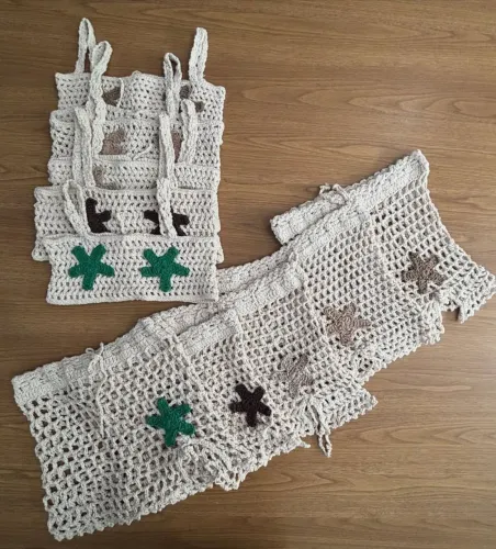 Moda crochê 