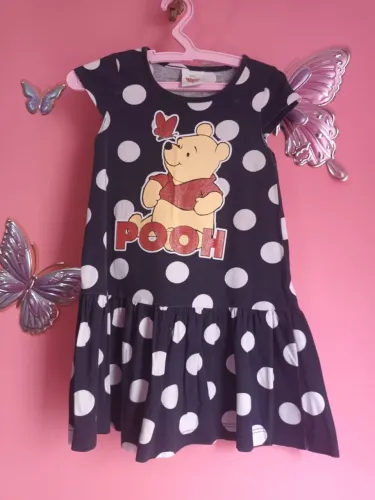 Vestido infantil pooh 2 anos
