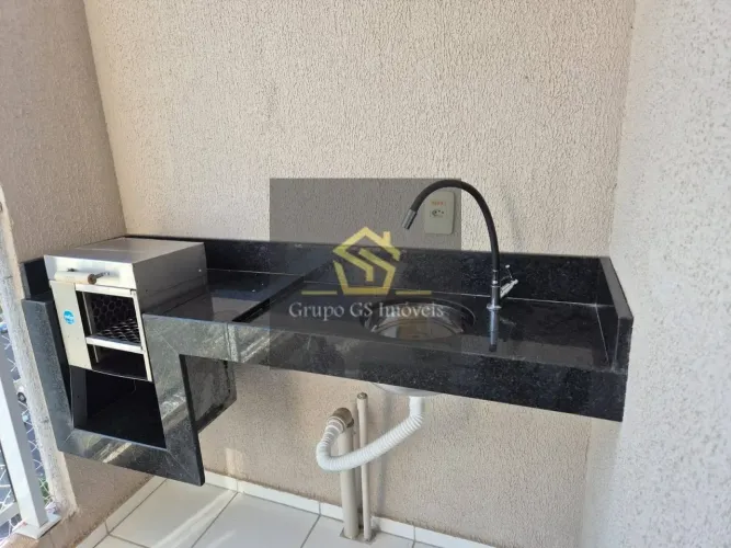 Apartamento com 2 dormitórios à venda, 49 m² por R$ 350.000 - Condomínio Moradas do Vale -