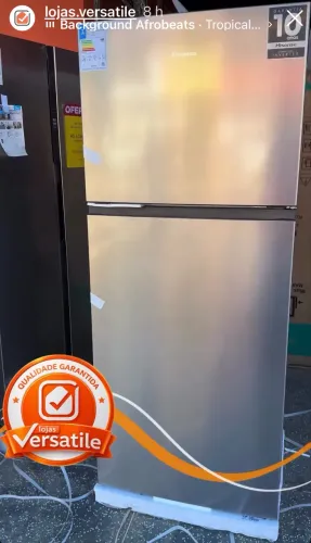 GELADEIRA HISENSI INIX 390 LITROS 10 ANOS DE GARANTIA