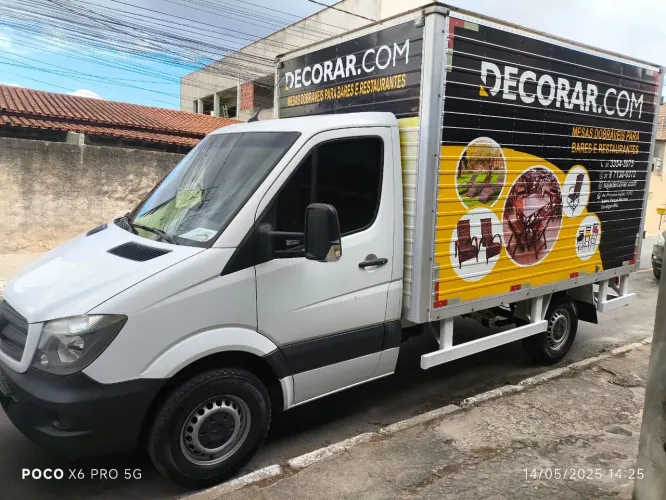 Mercedes sprinter 415 com motor 0km  comprado na  minas maquinas