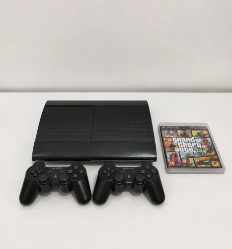 PS3 SUPER SLIM 250GB SEMI-NOVO DESBLOQUEADO