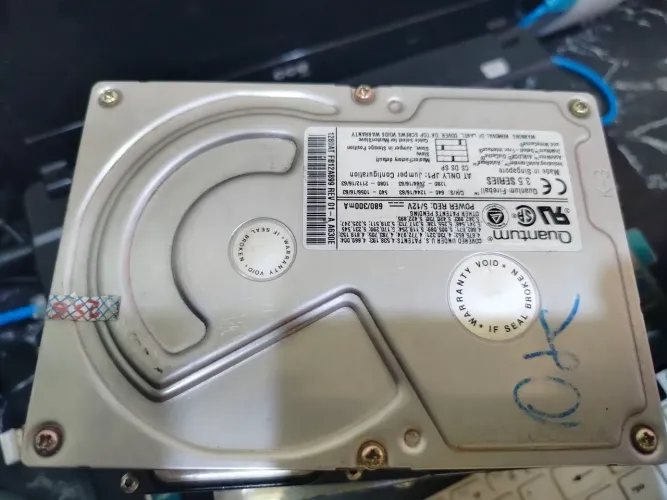 HDs Antigos Vintage 6 Peças Raras para Colecionadores