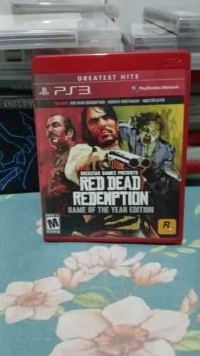 Red dead redemption PS3 game of the year edition completo