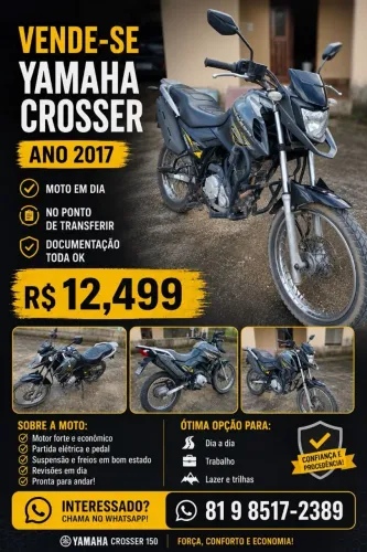 Crosser XTZ 150 12,500