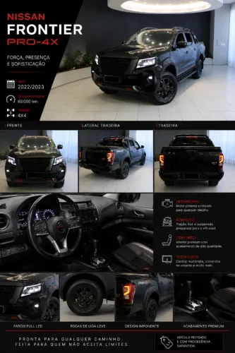Nissan Frontier Pro4x CD 4X4 2.3 Bi-TB Die. AUT 2023