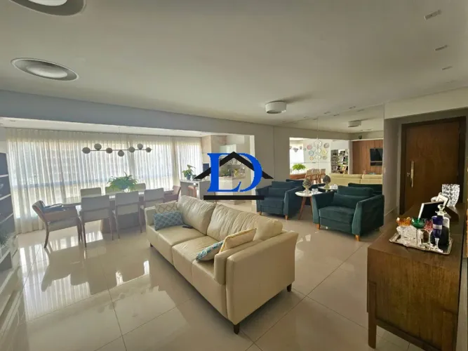 Apartamento de 3 suítes no Setor Bueno, Goiânia-GO: 124m², 2 salas, 4 banheiros e 2 vagas