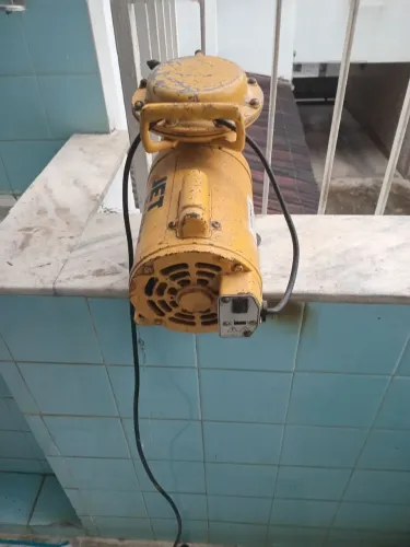 Compressor de pintura com defeito