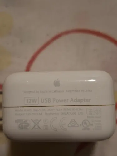 Adaptador 12W de Cabo USB Apple Original