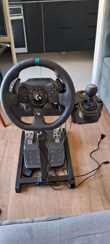Volante logitec G923 XBOX (kit suporte, volante, passador de marcha)