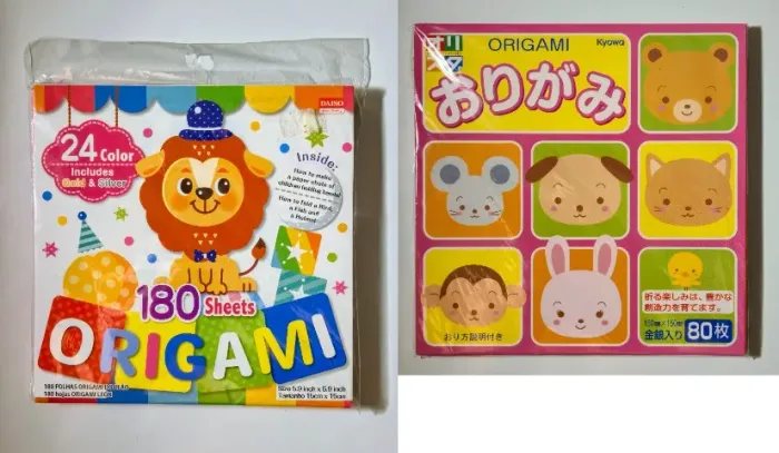 Kit Papel para Origami 15 x 15 cm - 260 Folhas