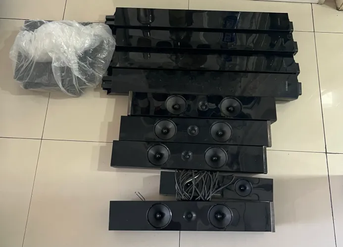 Caixa de som para home theater sansung