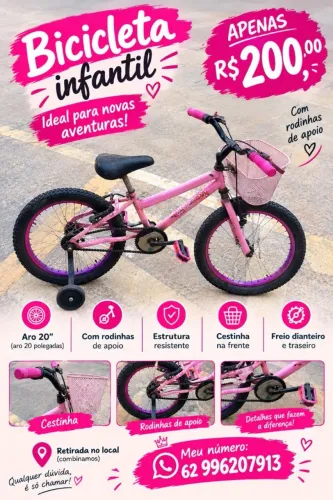 Bicicleta infantil